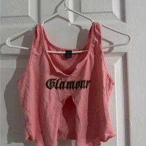 Glamour Pink Tank Top